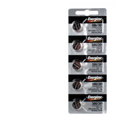 Energizer 386/301 - SR43 Silver Oxide Button Battery 1.55V 2 Pack + FREE SHIPPING!