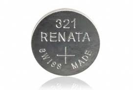 Renata 321 / SR616 Silver Oxide Button Battery 1.55V - 5 Pack + FREE SHIPPING!