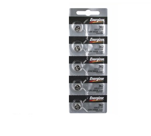 Energizer 362/361 - SR721 Silver Oxide Button Battery 1.55V - 50 Pack + FREE SHIPPING!