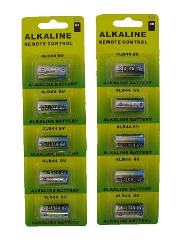 Dog Shock / Training Collar Batteries 4LR44  6V Alkaline PX28A  A544 - 10 Pack + FREE SHIPPING!