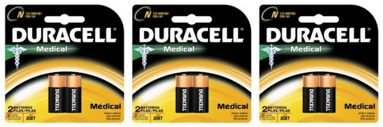 Duracell Medical E90 N Size 1.5V LR1 - 6 Pack + FREE SHIPPING!