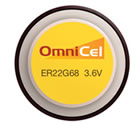OmniCel 3.6V 0.4 Ah BEL Lithium Battery
