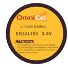 OmniCel 3.6V 1.7 Ah 1/6D Lithium Battery