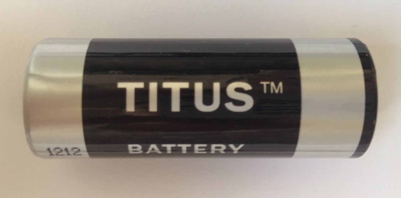 Titus A Size 3.6V ER18505T Lithium Battery With Solder Tabs - 10 Pack + Free Shipping!