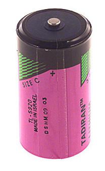 Tadiran TL-5920 C Size 3.6V Thionyl Chloride Battery