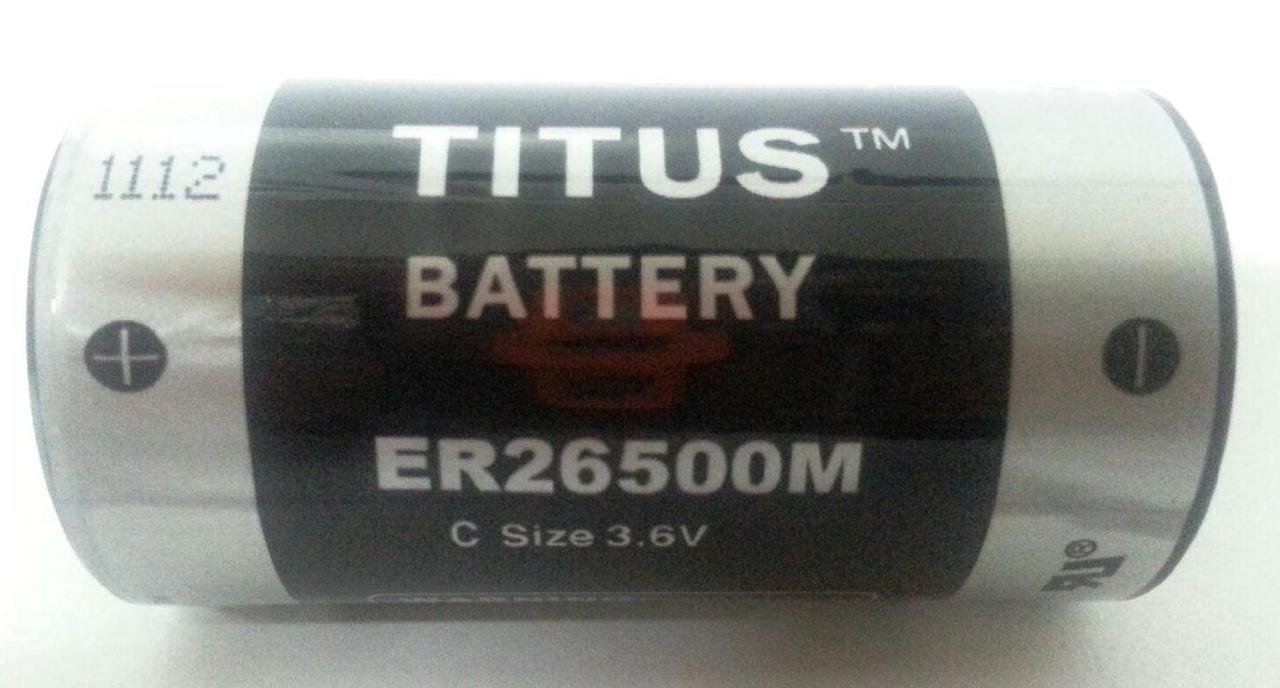 Titus C Size 3.6V ER26500M High Energy Lithium Battery - 2 Pack + Free Shipping!