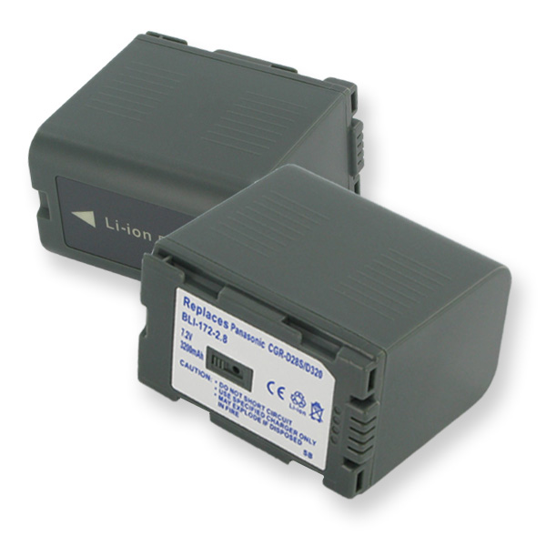 PANASONIC CGR-D320 L-ION 3.0Ah Video Battery