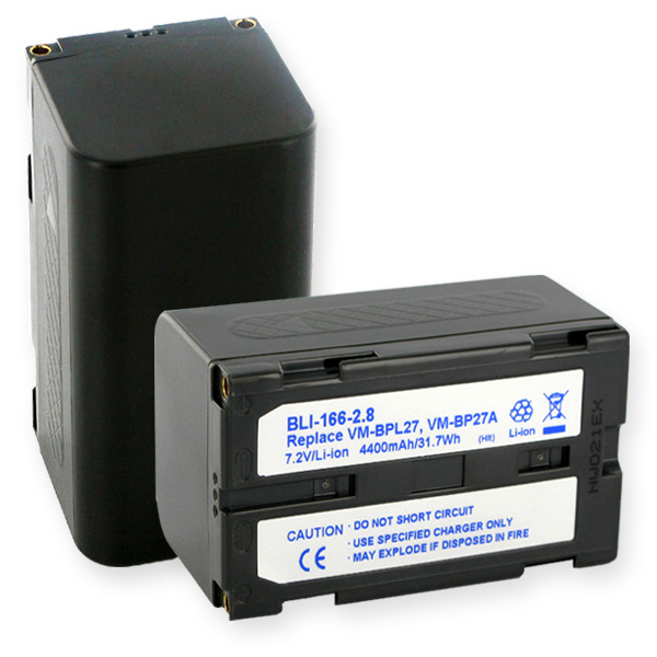 RCA And HITACHI VM-BPL27A LI-ION 4600mAh Video Battery