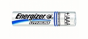 Energizer L92 AAA Lithium Batteries 1.5V