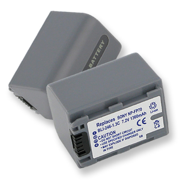 SONY NP-FP70 LI-ION 1200mAh Video Battery