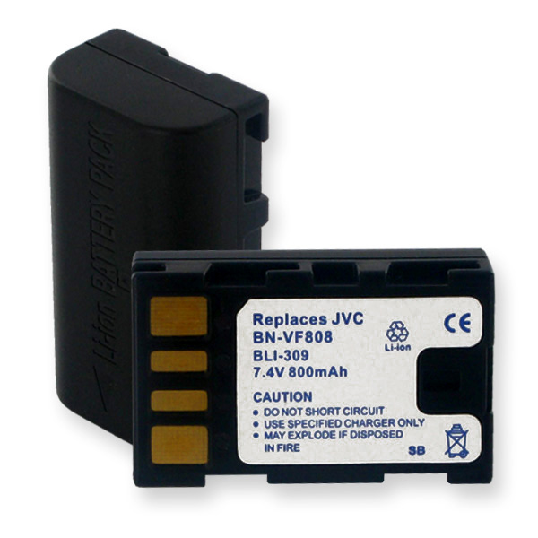 JVC BN-VF808 LI-ION 7.2V 750mAh Video Battery