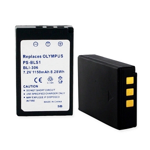 OLYMPUS PS-BLS1 LI-ION 1150mAh Video Battery + FREE SHIPPING