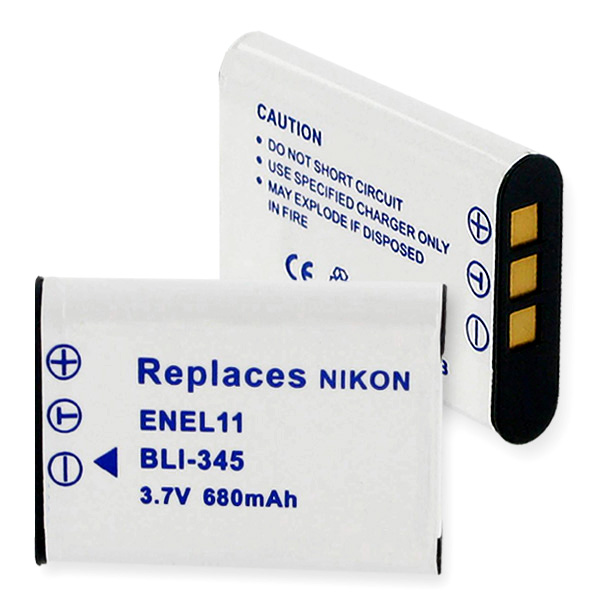 NIKON EN-EL11 LI-ION 680mAh Battery + FREE SHIPPING