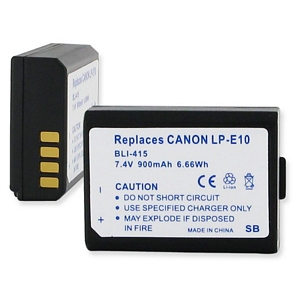 CANON LP-E10 7.4V 900MAH BLI-415 + FREE SHIPPING