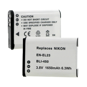 NIKON EN-EL23 3.8V 1650MAH Digital Battery + FREE SHIPPING