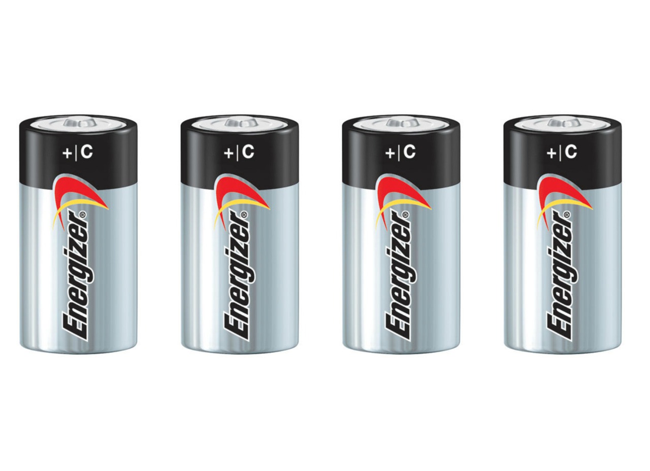 Energizer Max Alkaline C Size Batteries E93 - 4 Pack + FREE SHIPPING!