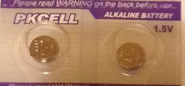 AG11 / LR721 Alkaline Button Watch Battery 1.5V - 2 Pack - FREE SHIPPING