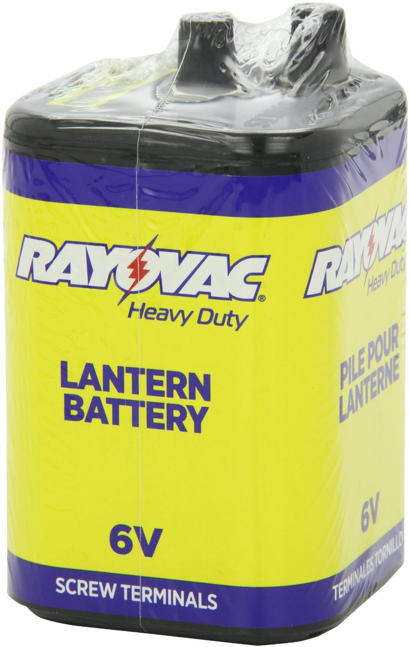 Rayovac 945 Industrial Heavy Duty 6V  Lantern Battery With Screw Terminals + FREE SHIPPING