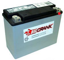 Big Crank  ETX18L 20AH 12 Volt  Battery