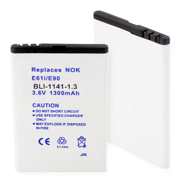 NOKIA E61i And E90 LI-ION 1300mAh Cellular Battery