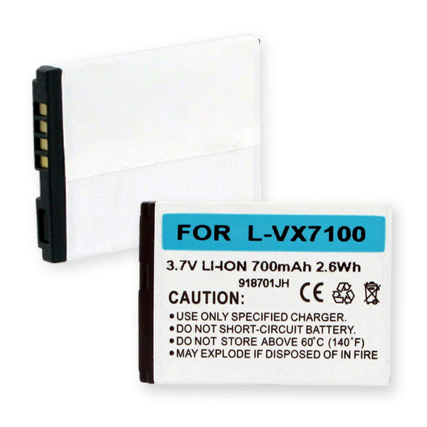 LG VX7100 And GLANCE LI-ION 700mAh Cellular Battery