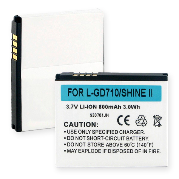 LG GD710 And SHINE 2 LI-ION 800mAh Cellular Battery