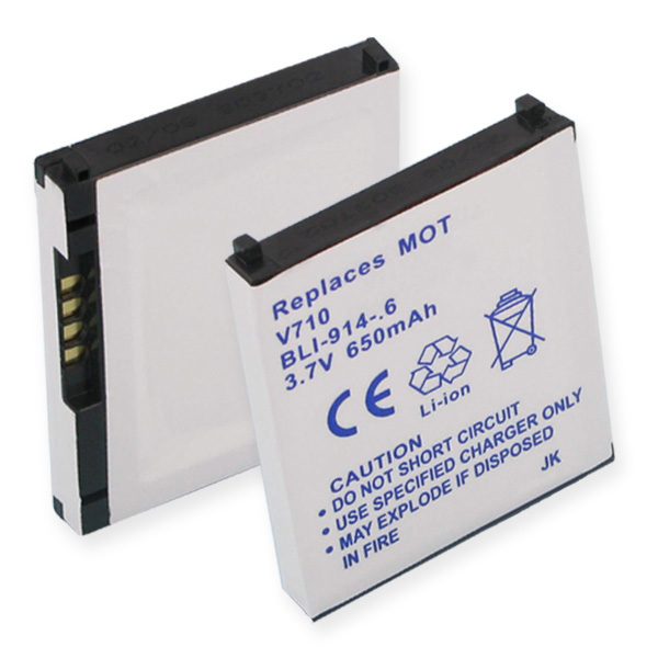 MOTOROLA V710 LI-ION 600mAh Cellular Battery
