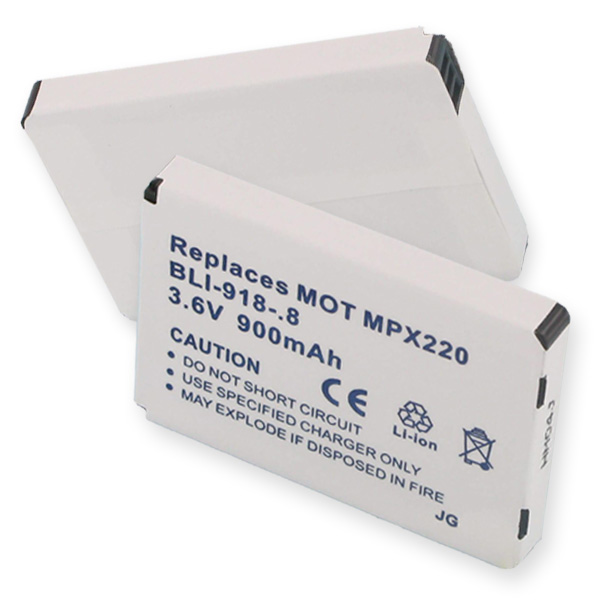 MOTOROLA MPx220 LI-ION 900mAh Cellular Battery