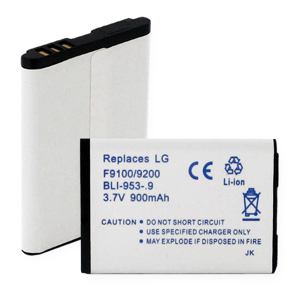 LG F9100 And 9200 LI-ION 900mAh Cellular Battery