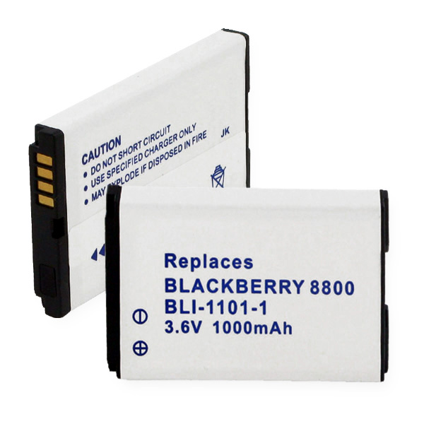 BLACKBERRY 8800 LI-ION 1000mAh Cellular Battery