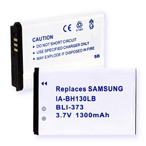 SAMSUNG IA-BH130LB LI-ION 1300mAh Digital Battery