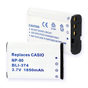 CASIO NP-90 LI-ION 1850mAh Digital Battery