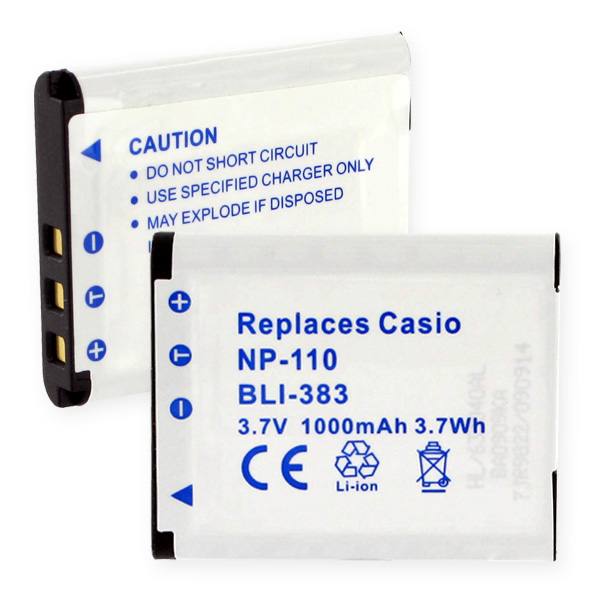 CASIO NP-110 LI-ION 1000MAH Digital Battery