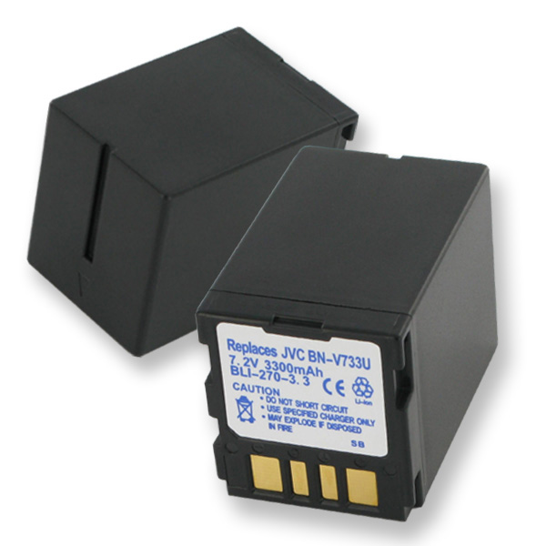JVC BN-VF733 LI-ION 3300mAh Digital Battery