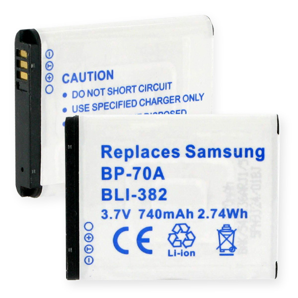 SAMSUNG BP-70A LI-ION 740MAH Digital Battery + FREE SHIPPING