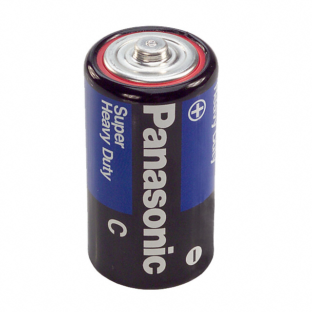 Panasonic Super Heavy Duty C Size 2 Pack (Retail Packaging - 2 Batteries On A Card)
