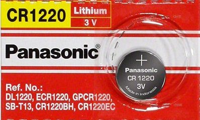 Panasonic CR1220 3V Lithium Coin Battery