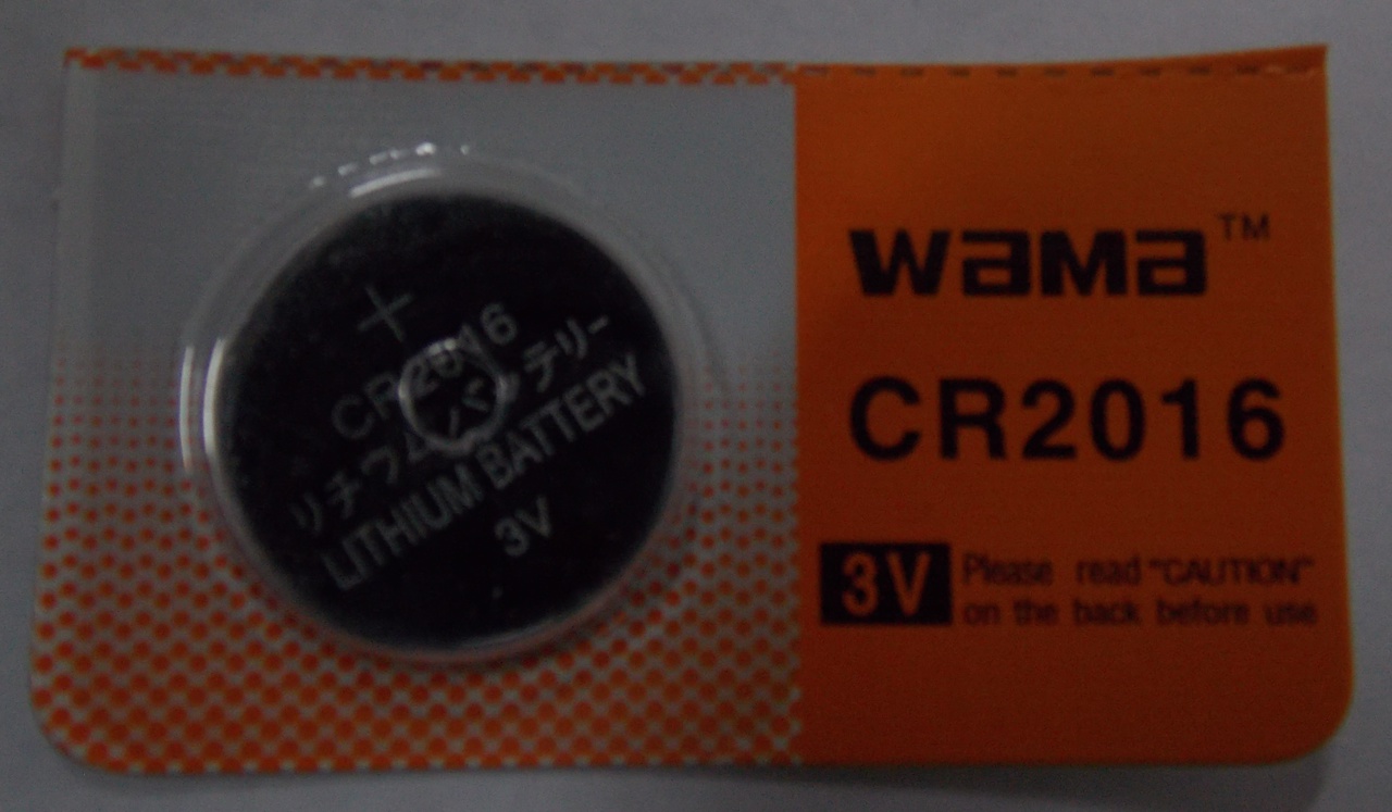 BBW-CR2016 3V Lithium Coin Battery