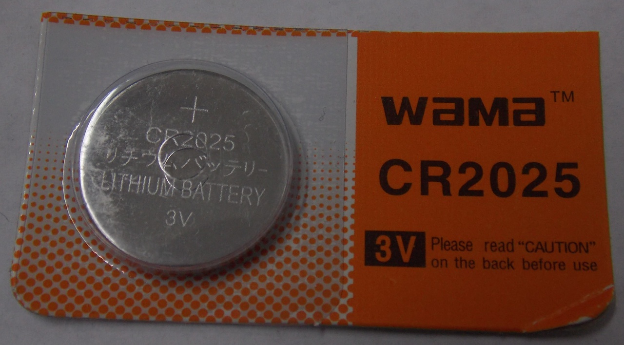 BBW CR2025 3V Lithium Coin Battery