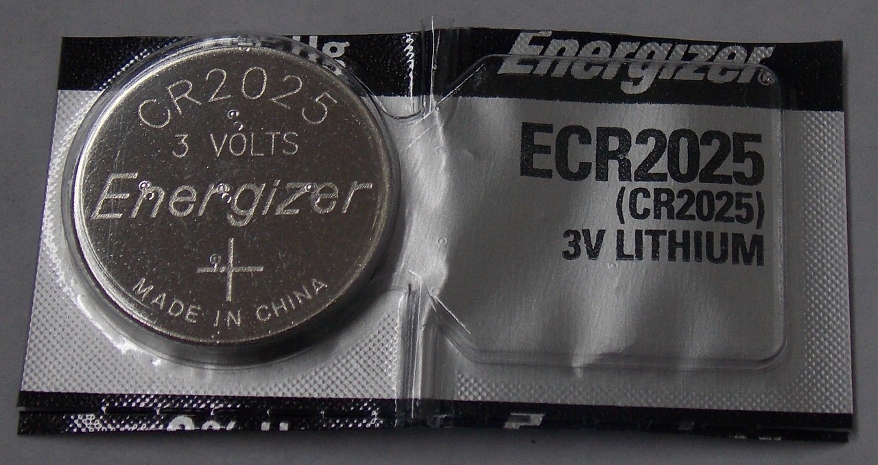 Energizer CR2025 3V Lithium Coin Battery