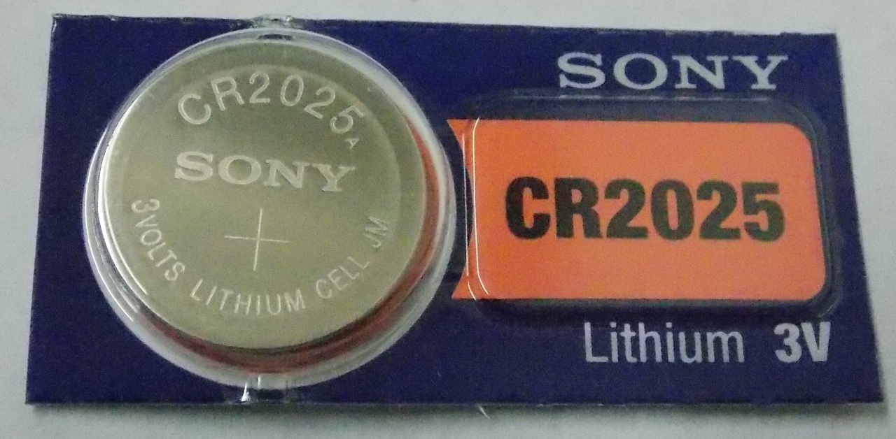 Sony CR2025 3V Lithium Coin Battery