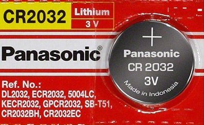 Panasonic CR2032 3V Lithium Coin Battery