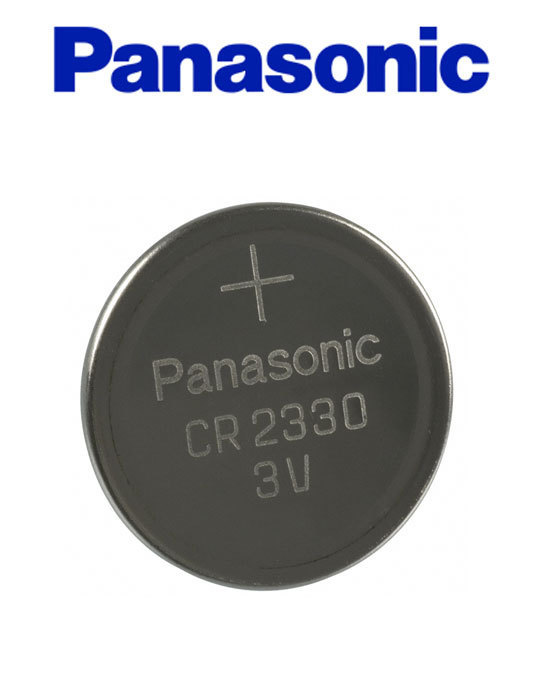 Panasonic CR2330 3V Lithium Coin Battery - 2 Pack + FREE SHIPPING!