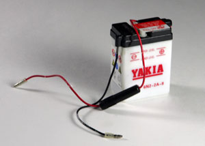 6 Volt 2 AMP Motorcycle And Power Sport Battery (6N2-2A-8)