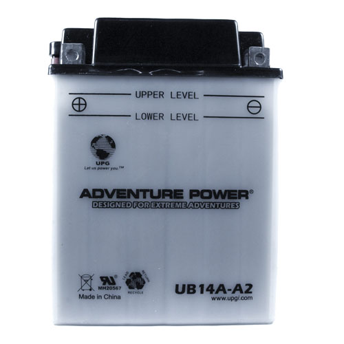 YB14A-A2 12 Volt 14 Amp Hrs Conventional Power Sport Battery