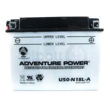 Y50-N18L-A 12 Volt 20 Amp Hrs Conventional Power Sport Battery