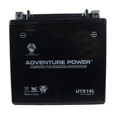 YTX14L-BS 12 Volt 12 Amp Hrs Dry Charge AGM Power Sport Battery