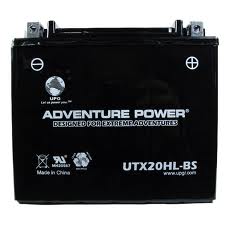 YTX20HL-BS 12 Volt 18 Amp Hrs Dry Charge AGM Power Sport Battery