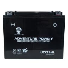 YTX24HL-BS 12 Volt 21 Amp Hrs Sealed AGM Power Sport Battery