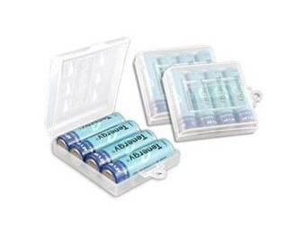Tenergy 2600mAh AA 1.2V NiMH Rechargeable Batteries - 12 Pack + 3 CASES + FREE SHIPPING!
